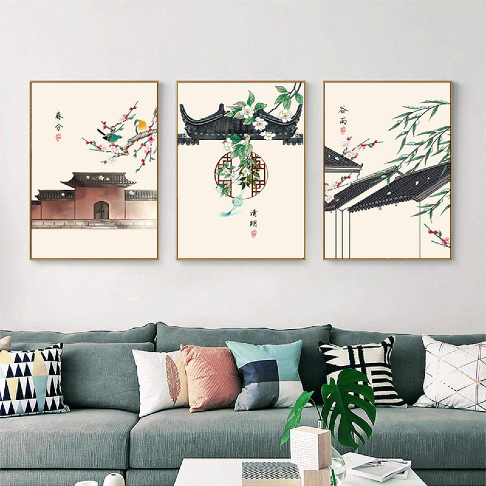 中国　絵画　竹 中国絵画竹